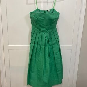 Green Strapless Dress